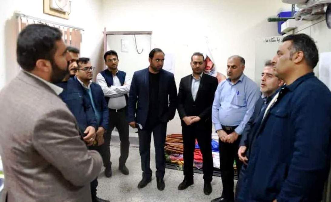 بازدید سعید آتش بار از شرکت بهره برداری نفت و گاز گچساران