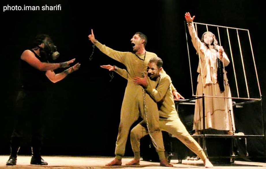 نمایش عِندَ ما تَنتَهی تُسقُط، کار مشترکی از ایران و عراق