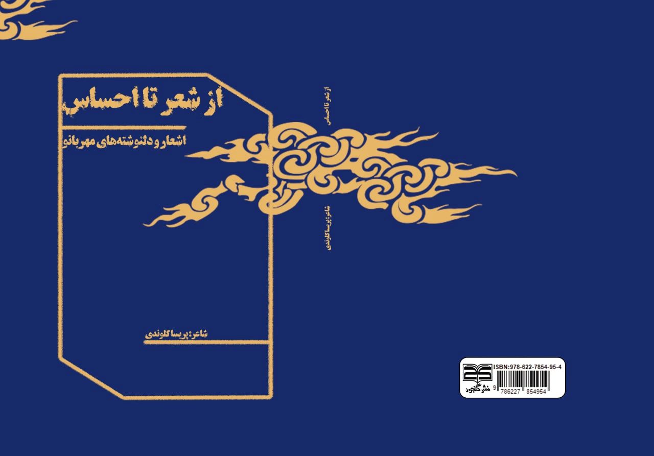 کتاب از شعر تا احساس پریسا کلوندی