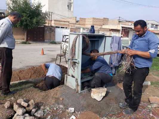 سرقت کابل‌های مخابراتی و پشیمانی شهروندان از مس بودن!