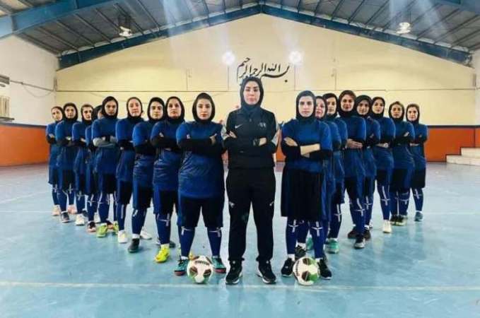 پایان کلاس مربیگری سطح یک فوتسال بانوان در اهواز