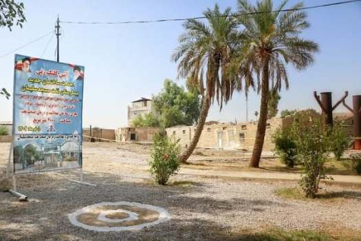 ساختمان جدید بیمارستان نفت مسجدسلیمان کلنگ خورد