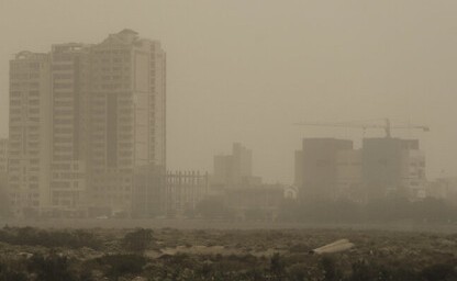 گرد و خاک دست از سر خوزستان برنمی دارد!