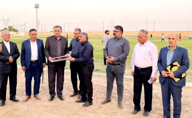 جشن فوتبالی به یاد حماسه مقاومت مردم حمیدیه