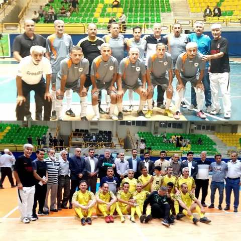 شرکت گاز، قهرمان فوتسال ویژه ایثارگران و پیشکسوتان شد