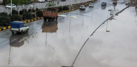  هشدار رگبار شدید باران در خوزستان