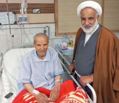 عیادت از استاد حاج عباس حزباوی