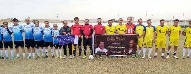 پیشکسوتان فوتبال اهواز و مسجدسلیمان دیدار کردند/ وب سایت حبیب خبر