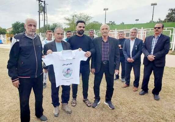 پیشکسوتان فوتبال اهواز و مسجدسلیمان دیدار کردند/ وب سایت حبیب خبر