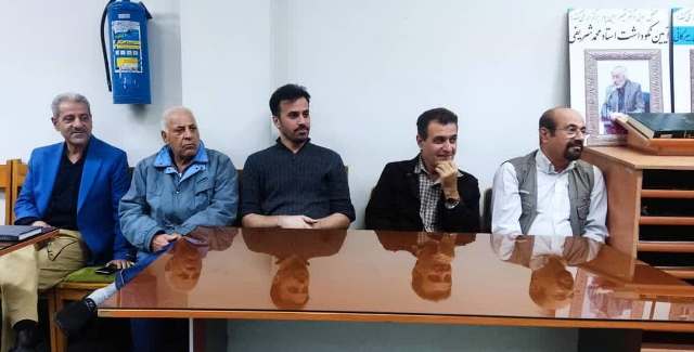 گزارش از آیین نکوداشت استاد (سیدلطف الله ناصری) شاعر پیشکسوت خوزستان