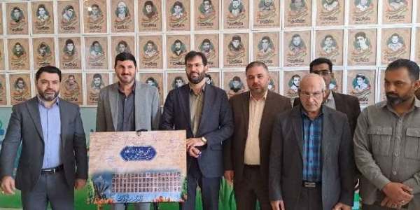 دیوارنگاره ۶۹ شهید هنرمند دزفول رونمایی شد