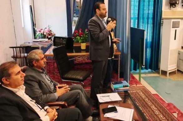 نشست ادبی فولاد و ابریشم در اهواز 