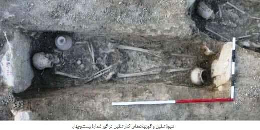 از گورستان هخامنشی‌ها و اشکانی‌ها چه گشف شد؟/ عکس