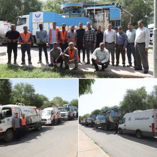 شبکه فاضلاب بزرگ ترین بیمارستان خوزستان لایروبی شد