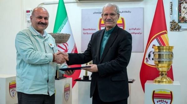 (نصیرزاده) چراغ (فولاد خوزستان) را روشن کرد