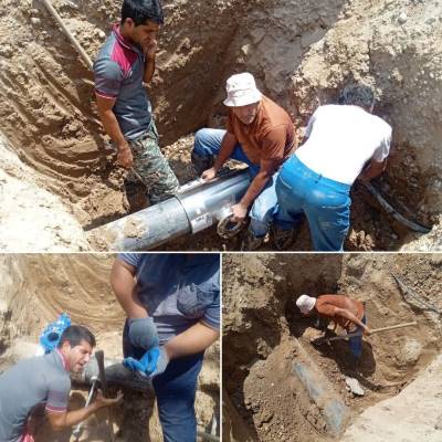 آغاز توسعه شبکه توزیع آب در کوی پردیسِ اهواز