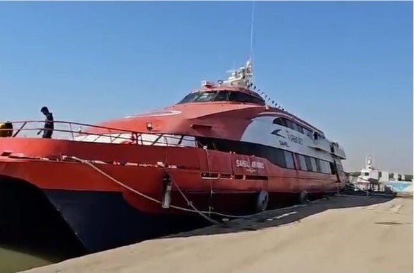 تردد دریایی زایران اربعین برای نخستین‌بار/ ویدیو