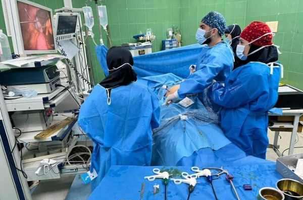 انجام‌ موفقیت آمیز لاپاراسکوپی روده در اهواز