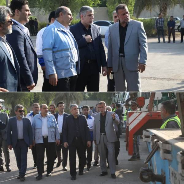 مانور پیش از بارندگی آبفا اهواز برگزار شد