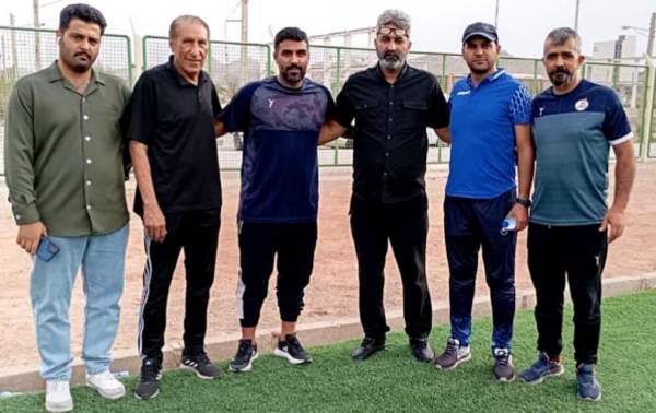 نخستین تمرین آرش آقای گل در اهواز