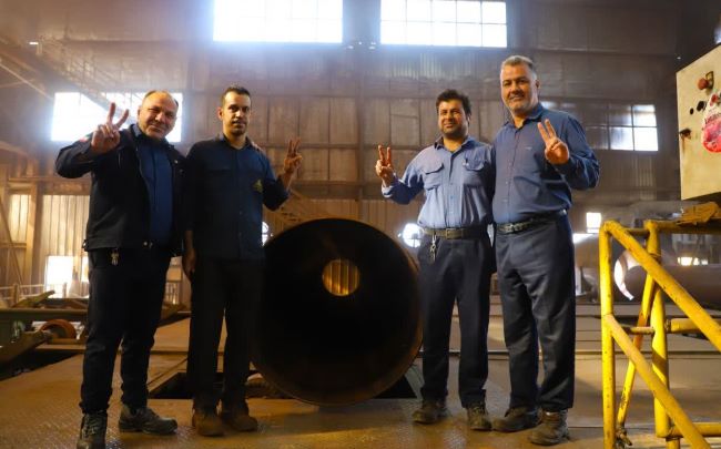 خط انتقال نفت اهواز-گوره به خط شد!