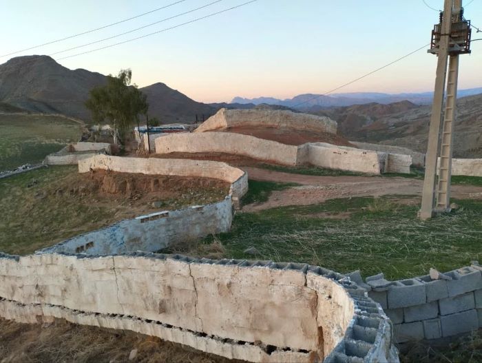 دیوار چین در شهرستان «لالی» ساخته شد دیوار چین در شهرستان