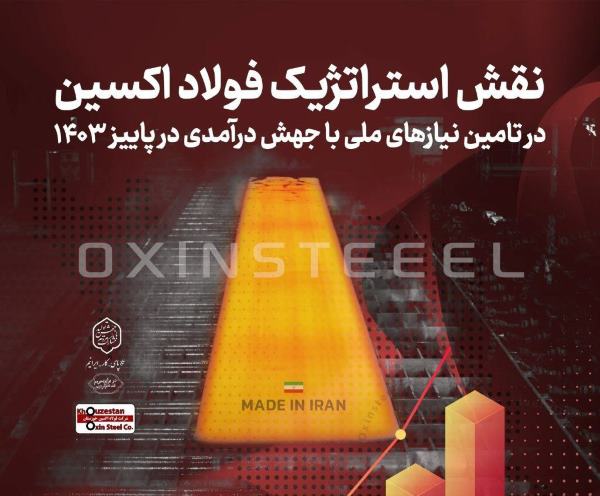 نقش راهبردی فولاد اکسین در تامین نیازهای ملی