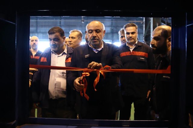 سیستم هوشمند در خط تولید فولاد اکسین راه‌اندازی شد