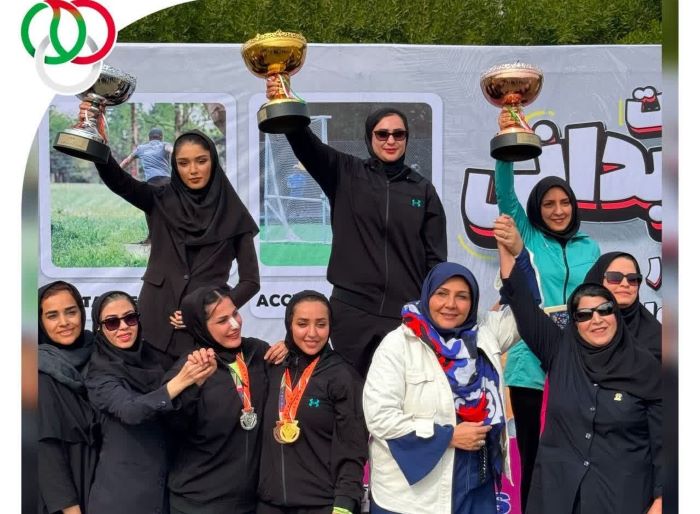قهرمانی بانوان خوزستانی در لیگ دیسک طلایی فریزبی کشور 