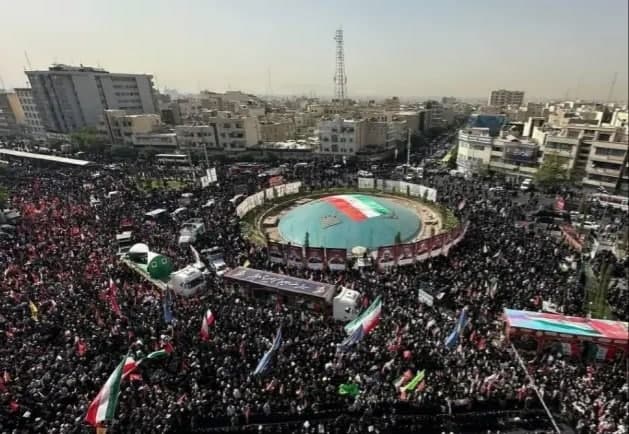 بدرقه باشکوه سرداران و دانشمندان شهید 