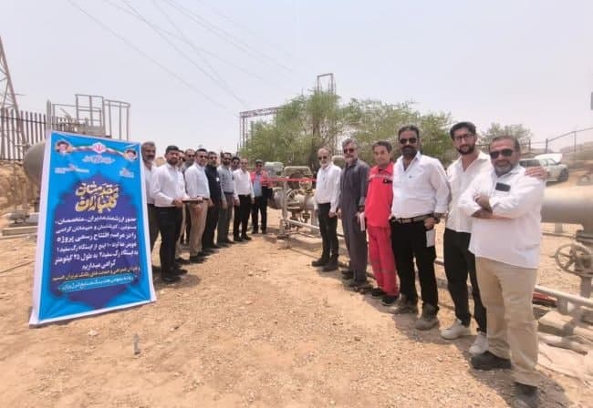 خط لوله ۱۰ اینچ رگ سفید ۱ به ۲ رسید