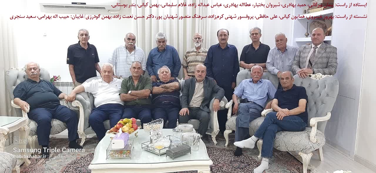 سپاسگزاری از «علی حافظی» در مهریاد مسعود بختیاری