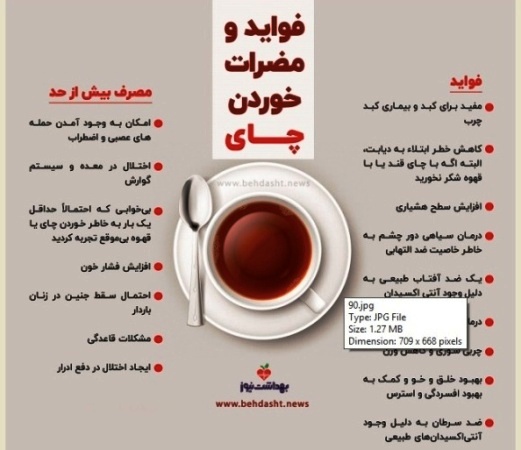 فایده ها و ضررهای نوشیدن چای سیاه