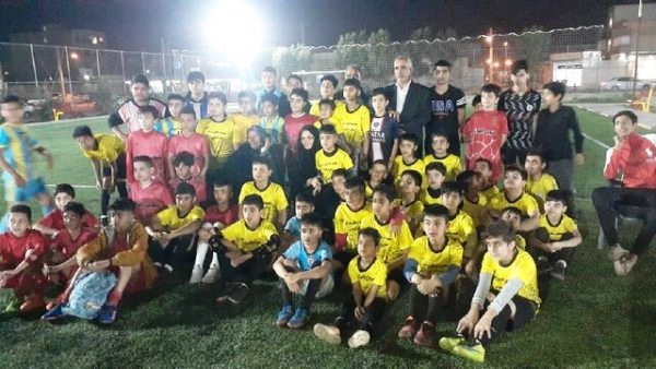 مادر شهیدی که سرپرست ۳۰ تیم فوتبال است