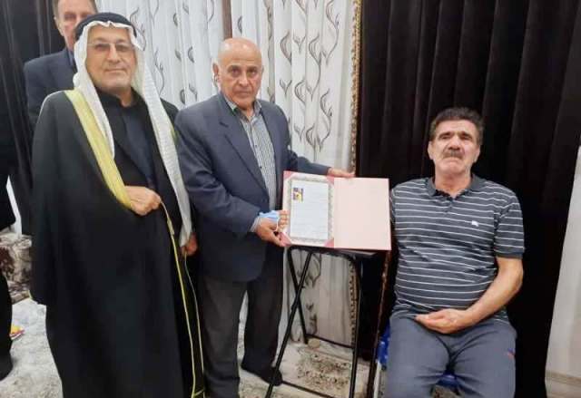 قدردانی از داور صاحب نام فوتبال خوزستان و کشور