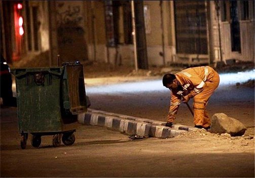 باز هم مرگ یک پاکبان در شبی تاریک