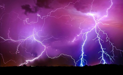 صاعقه جان یک جوان را گرفت