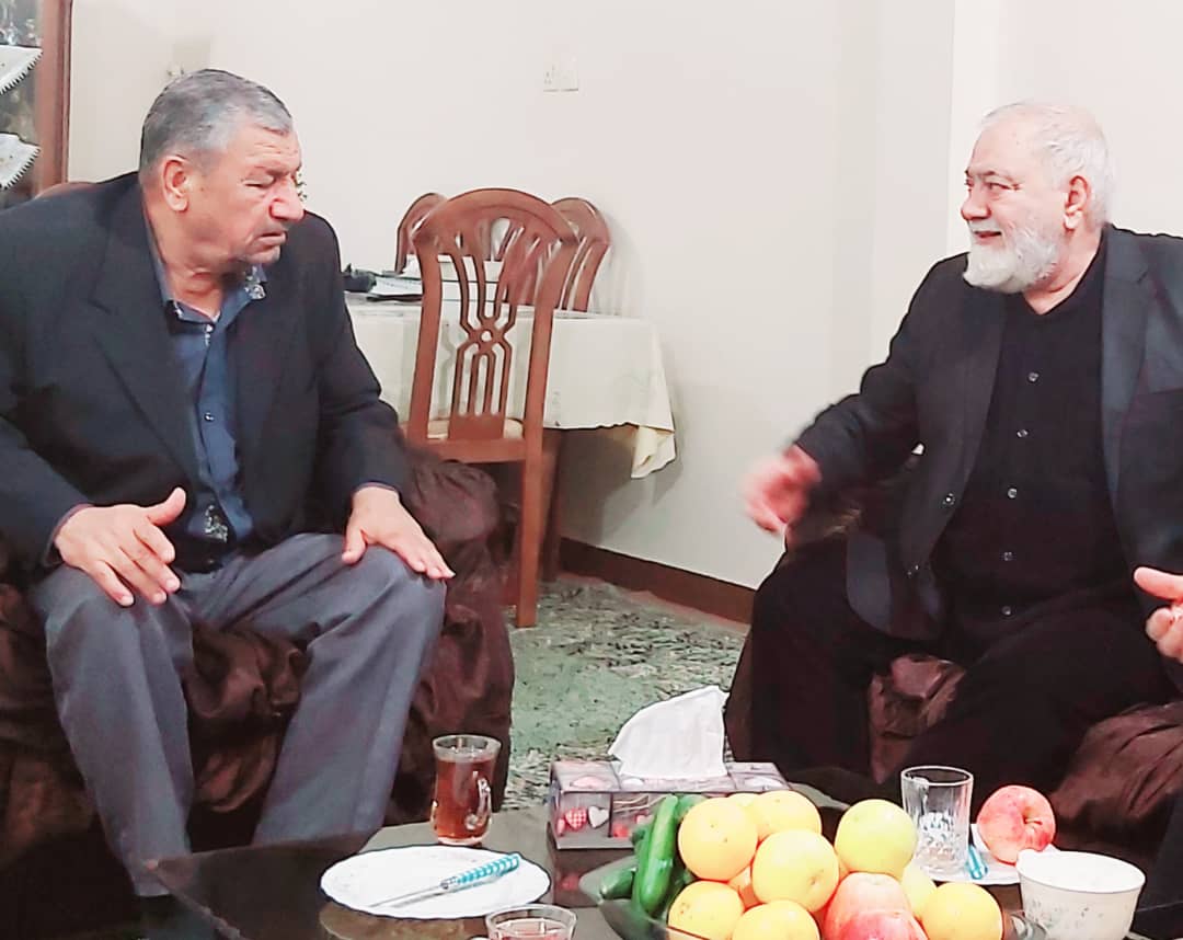 رضا پرگر و حاج حسن اهوازی