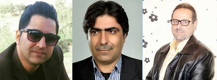 از راست: بهزاد خواجات- صادق کریمی- یونس گرامی